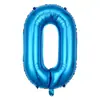 Globos de Foil Número Pequeño Versión Americana 16 pulgadas Globos de Número Delgados Decoración para Fiesta de Cumpleaños Infantil Globos de Número