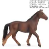 Simulação de comércio exterior modelo animal sólido pônei cavalo cavalo cavalo cavalo cavalo cavalo fazenda brinquedo infantil enfeites