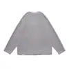 Ropa Vintage Otoño 2025 Nuevo Estilo Retro Americano Old Money Patchwork Falso Dos Piezas Cuello en V Holgado Sudadera Pulóver