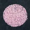 Grava de cristal rosa natural piedra de desmagnetización cristal de hibisco rosa piedra de fragancia para aromaterapia para Buda Manza grava a granel al por mayor