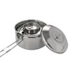Huofeng Yuan Ye Tetera Ultraligera Tetera para Té Outdoor Auto-conducción Parque Camping Tetera Clásica Olla de Acero Inoxidable Olla para picnic