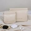 Bolsa de Lipstick de metralla personalizada, Bolsa de Cosméticos de Cable de Datos de aspecto elegante, Bolsa de Cosméticos de Bolsa de metralla portátil de cierre automático