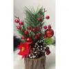 Amazon Explosiones Árbol de Navidad de Escritorio Decoraciones Navideñas Adornos para el Hogar Árbol de Barril de Corteza de PE Simulado Ahora