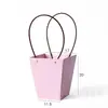 Bolsa de Papel Kraft Coreano 520 Día de San Valentín Qixi Flores Frescas Plantas Bolsa para Ramo Bolsa de Compras Floristería Simple Literaria