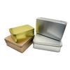 Caja Metálica Rectangular de Grado Alimenticio para Pasteles de Luna, Snacks y Galletas, Caja Universal de Hojalata con Tapa Plana Mate Personalizable