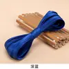 Material de Ribete para Qipao Tela de Satén Borde de Tubería de 1 cm Prensado Ropa China Incrustación Ropa sin Planchar