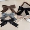 Pinza para el cabello de lazo estilo coreano Maillard que combina con todo Clip trenzado Clip de resorte Otoño e invierno Accesorios para el cabello de niña suave para la parte posterior de la cabeza