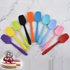 Spot al por mayor utensilios de silicona para hornear utensilios de cocina de silicona raspador de silicona integrado espátula para mantequilla espátula para crema