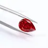 Zircônio com Corte Flor de Gelo em Forma de Pera, Pedra Solta para Rosto de Anel com Fundo Pontiagudo em Forma de Gota 5*7mm-12*16mm Flor de Gelo, Atacado do Fabricante