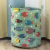 Al por mayor para fabricantes canasta de ropa sucia de tela canasta de ropa sucia canasta de almacenamiento plegable cubo de almacenamiento para muñecas de ropa sucia canasta de lavandería de algodón y lino