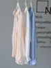 Camisa de gasa antiarrugas con protección solar para mujer, transpirable, combinable con todo, con cubierta exterior para la cadera, fina y drapeada