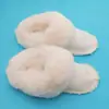 Pantuflas de Algodón Cálido Peludas para Mujer Zuecos de Algodón para Hombre Lavables Forro Polar Interior Extraíble Funda de Piel Invierno