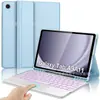 Adequado para Samsung Tab A11 Teclado Bluetooth Retroiluminado Sensível ao Toque Estojo Protetor A9 X133/X135 Compartimento para Caneta Estojo de Couro