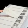 Patrón Cóncavo y Convexo de Tierra Autoadhesivo Personalizado Etiqueta de Logotipo de Floristería Logotipo Personalizado Estampado en Caliente Código QR Pegatina de Sellado Impresión