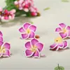 Fábrica de accesorios de flor de huevo de arcilla blanda de 20 mm material para pulsera tejida con cordón, collar, joyería para el cabello antigua DIY hecha a mano