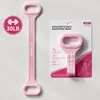 Corda de Puxar de Oito Caracteres Puxador de Silicone Exercício em Casa Yoga Faixa de Resistência Antiderrapante Abridor de Ombros Ferramenta para Costas Bonitas Faixa Elástica