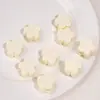 Contas Acrílicas Creme com Furo Grande Estrela de Cinco Pontas Flor de Ameixa Coração Contas Feitas à Mão DIY Caseiro Corrente para Celular Chaveiro Joias