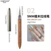 Estilo japonês novo sândalo pólo unhas caneta ferramenta terno de alta qualidade pintado terapia de luz escova puxar linha caneta conjunto completo atacado