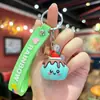 Llavero Popular de Pan de Chocolate 3D Muñeco de Goma Suave de PVC Diseño Lindo Colgante para Bolso Venta al por Mayor