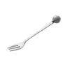 Tenedores de Fruta de Acero Inoxidable Cuidadosamente Seleccionados, Alto Valor Estético, Vajilla Doméstica Sencilla, Cucharas de Postre, Pinchos para Fruta y Pastel, Tenedores para Pasteles de Luna al por Mayor