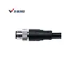 Conector M12 Enchufe de Aviación Conector Recto de 458 pines con Cable Sensor Cable de PVC Retardante de Llama Macho y Hembra Se Puede Personalizar