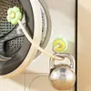 Hebilla de Ventilación de Flor para Lavadora Soporte Transpirable para Lavadora de Tambor Doméstica Soporte Magnético Removible