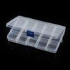 Directo de fábrica DIY hecho a mano caja de clasificación caja de almacenamiento caja cuadrada multitala separada accesorios con cuentas al por mayor