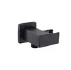 Soporte de pared empotrado oculto de cobre puro para ducha de mano, soporte para rociador de mano, juego de accesorios de asiento de pared, fabricante