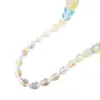 Fábrica de origen directo accesorios para el cabello accesorios para zapatos 3/4/6/8/10/12 mm galvanizado coloridos agujero recto cuentas de gota