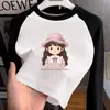 Camiseta de Manga Larga con Bloques de Color para Niña, Capa Base Otoño Invierno 2026, Nueva Moda Elegante, Ropa Interior de Polar para Niña Pequeña, Tendencia