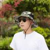 Chapéu de Pescador Chapéu de Verão Masculino Camuflado Aba Larga Chapéu de Sol Montanhismo ao Ar Livre Proteção Solar Chapéu de Sol Ciclismo Masculino Viagem