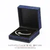 2024 Caja de Joyería Retro de Lujo Ligero Papel Flocado Ángulo Recto Encaje Estilo Italiano Caja para Pendientes, Collares, Pulseras, Anillos Caja de Regalo