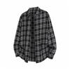 2025 Exportación Transfronteriza Otoño Nuevo Camisa de Cuadros de Manga Larga para Hombre Camisa Casual Holgada para Hombre Chaqueta Ligera