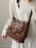 Bolsa Casual Retro Transfronteiriça 2026 para Mulheres, Bolsa de Ombro Cruzada de Primavera, Bolsa Saco Popular Vendida Quente Deste Ano