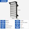 Luces LED especiales transfronterizas para campos de fútbol, iluminación de canchas de baloncesto al aire libre, luces de estadio de poste alto de alta potencia de 1500 W