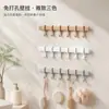 Estante de Ganchos para Cocina, Barra Colgante sin Taladro, Gancho Fuerte Adhesivo para Pared de Baño, Toallero