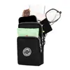 Bolsa Cruzada de Mano Directa de Fábrica al por Mayor Bolsa para Teléfono Móvil de Pantalla Grande Billetera para Monedas Bolso Colgante para Cuello/Muñeca Running Vertical Mini