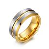 Anéis masculinos anel de dedo indicador 8mm abridor de garrafa aço tungstênio anel transfronteiriço anel masculino da moda joias por atacado TCR-039