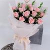 Papel de Envoltura de Flores Impermeable Retro Periódico Inglés Día de San Valentín Chino Papel de Envoltura de Flores Embalaje Floral Estilo Coreano Ramo