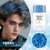 Palito de Brillo para el Cabello Transfronterizo Gel Crema de Estilismo con Lentejuelas Brillo Larga Duración Peinado Brillo Accesorios para el Cabello de Mujeres y Hombres