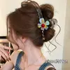 Presilha de Cabelo em Formato de Flor para Mulheres, Elegante Presilha Tubarão para a Parte de Trás da Cabeça, Novo Modelo 2026, Acessório de Cabelo de Alta Qualidade