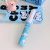 Tijeras Portátiles con Forma de Bolígrafo de Dibujos Animados Japoneses Tijeras Pequeñas Tipo Bolígrafo Mini Seguras y Lindas para Oficina y Estudio