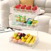 Bandeja de frutas de hierro de lujo ligero, estilo nórdico, cuenco de caramelos para mesa de centro de sala de estar moderna, bandeja para bocadillos y frutas secas, cesta de frutas de moda