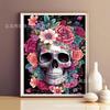 Nuevo Pintura Diamante 5D Calavera de Halloween DIY Bordado de Pedrería Pintura Decorativa Proveedor Transfronterizo Fabricante Mayorista