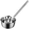 Chuangfa Colher de Água de Aço Inoxidável Grande Água Flutuante Cozinha Espessada Cabo Longo Banho Espessa Comercial Concha para Salpicar Água