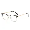Nuevas Gafas de Marco Cuadrado 9470 de Jamie, Artísticas y de Moda, Gafas de Sol Versátiles de Media Montura, Gafas Decorativas Retro Personalizadas