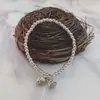 Pulsera de raíz de loto con corazón de loto de dos generaciones, pulsera de transferencia de loto para mujer, regalo para mejor amigo del año de esta vida, pulsera de fábrica