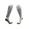 Calcetines de fútbol transfronterizos con planta de rizo y agarre antideslizante, calcetines deportivos de tubo largo, alta elasticidad, calcetines profesionales para competición y entrenamiento para adultos