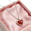 Nuevo Collar de Acero Inoxidable Transfronterizo para Mujer, No se Desvanece, Forma de Corazón, Ágata Natural Puro, Diseño Simple, Estilo para Viajar al Trabajo, Transmisión en Vivo