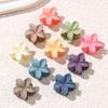 Pinza para el pelo de Plumeria Morandi Transfronteriza Ins Pinza para el pelo esmerilada de alta gama Pinza para el pelo linda Pinza de tiburón Accesorios para el pelo
